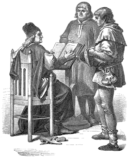 15th
                Century: Judge, Townsman, and Peasant