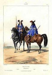 Musketeers of the Guard (Source: Wikipedia,
                  Author: Unknown)