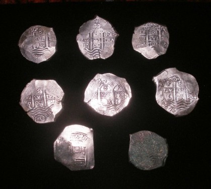 Silver Reales (Source: 1715FleetSociety.com)
