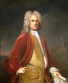 Alexander Spotswood by Charles Bridges, 1736
                  (Source:
https://commons.wikimedia.org/wiki/File:Alexander_Spotswood_by_Charles_Bridges_(Colonial_Williamsburg_copy).jpg)