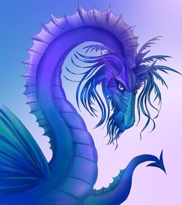 Blue
              dragon