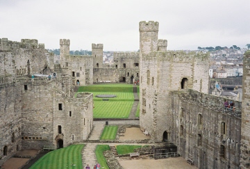 Caernarfon Castle, Wales
