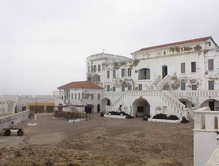 Cape
                  Coast Castle (Source: Wikimedia Commons)