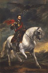 Charles V by
                Anthony van Dyck