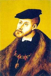 Emperor Carlos V by Lucas Cranach the Elder