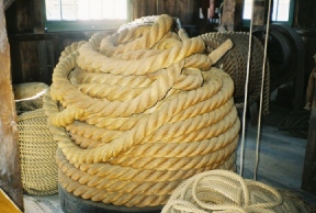 Examples of different
                    cordage