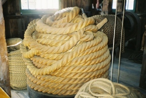 Examples of different
                    cordage