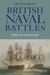 Cover Art: Dictionary of British Naval Battles