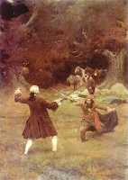 Duel with swords