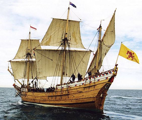 Duyfken,
                      replica VOC ship