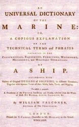 Title
                            Page: A New Universal Dictionary of the
                            Marine