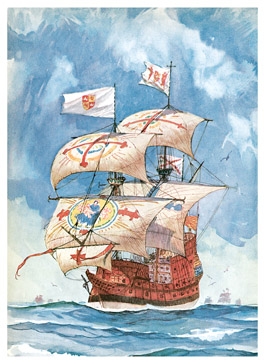 Spanish
                galleon