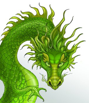 Green Dragon
                    (Source: Shutterstock.com)