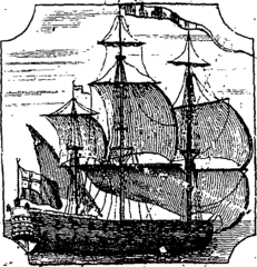 HMS
                          Swallow [Source: Wikipedia Commons
https://commons.wikimedia.org/wiki/File:A_voyage_to_Guinea,_Brasil,_and_the_West-Indies;_in_His_Majesty%27s_Ships,_the_Swallow_and_Weymouth_Fleuron_T087658-1.png]