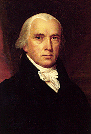 James Madison painted by John Vanderlyn