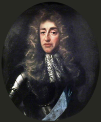 James, Duke of
                    York by John Riley, 1660s (Source: Wikimedia Commons
https://commons.wikimedia.org/wiki/File:James_II_by_John_Riley.png)