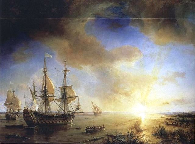 La alle's Expedition to
                    Louisiana in 1684