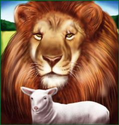 Lion and lamb