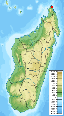 Physical Map of
                  Madagascar by Urutseg