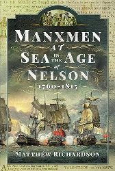 Cover Art: Manxmen at Sea in the Age of Nelson,
1760-1815