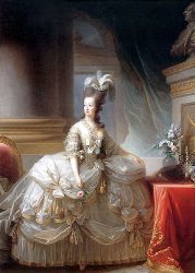 Louise Élisabeth Vigée Le Brun's Marie Antoinette
                  of Austria, Queen of France (1778)