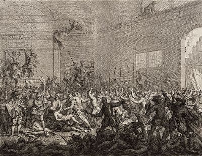 The Cruel Massacre of Naarden by the
                  Spanish by Jan Luckyen