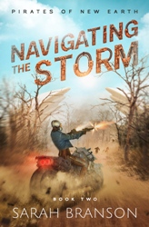 Cover Art: Navigating
                    the Storm