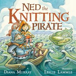 Cover Art:
                          Ned the Knitting Pirate