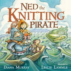 Cover Art:
                          Ned the Knitting Pirate