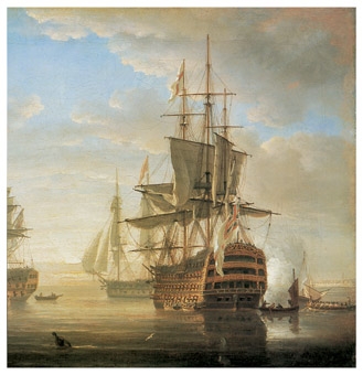 Admiral Nelson's
                            Flagships