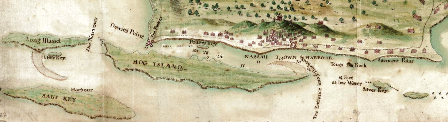 Enlargement of 1751 map