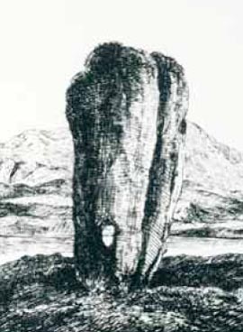 Odin's Stone Sketch by Elizabeth, Marchioness of
                Stafford