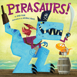 Cover Art: Pirasaurs!