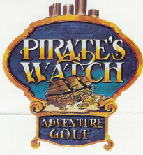 Pirate's Watch
                    Adventure Golf Logo
