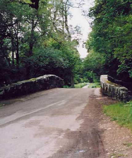 Bridge over Falls used in
                        Rob Roy