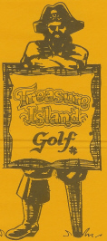 Treasure
                    Island Golf Logo