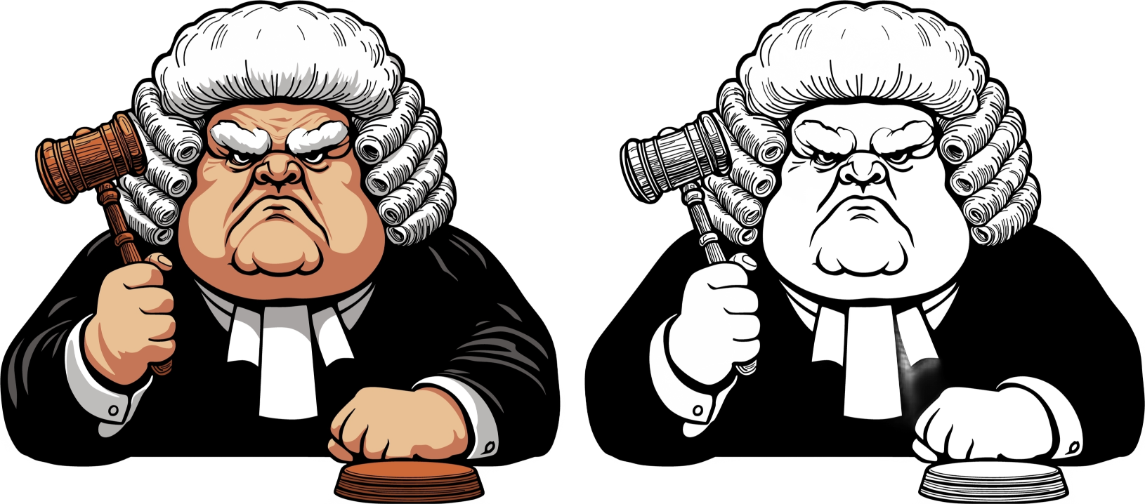 Two Judges (Source:
                      Licensed from Shutterstock)