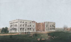 US Capitol after Burning of Washington by George Munger