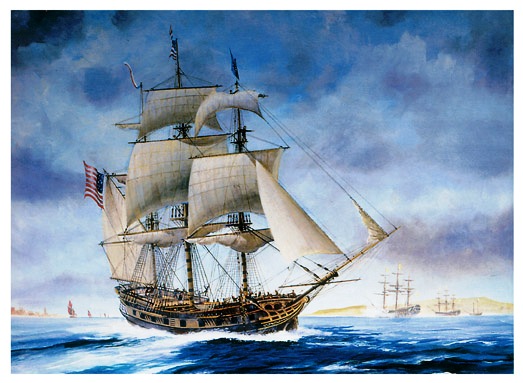 USS Ranger,
                sloop-of-war, 1777