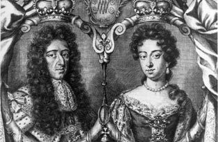 William and Mary of
                England