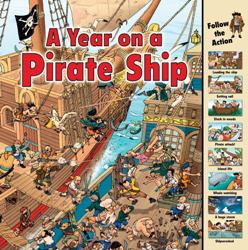 Cover Art: A Year on
                      a Pirate Ship