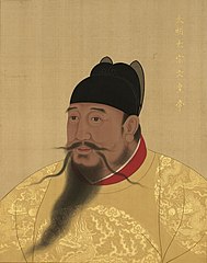 Emperor Yongle
                                (Source:
https://commons.wikimedia.org/wiki/File:%E5%A4%AA%E5%AE%97%E6%96%87%E7%9A%87%E5%B8%9D.jpg)
