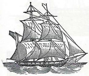 Brigatine (Source: Dover Clip Art)