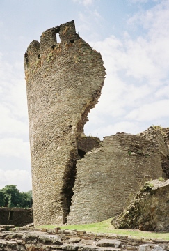 Caerphilly Castle's Leaning Tower
