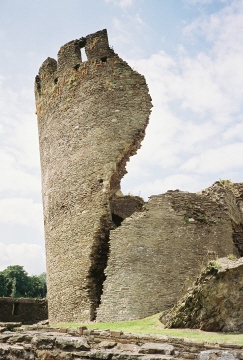 Caerphilly Castle, Wales