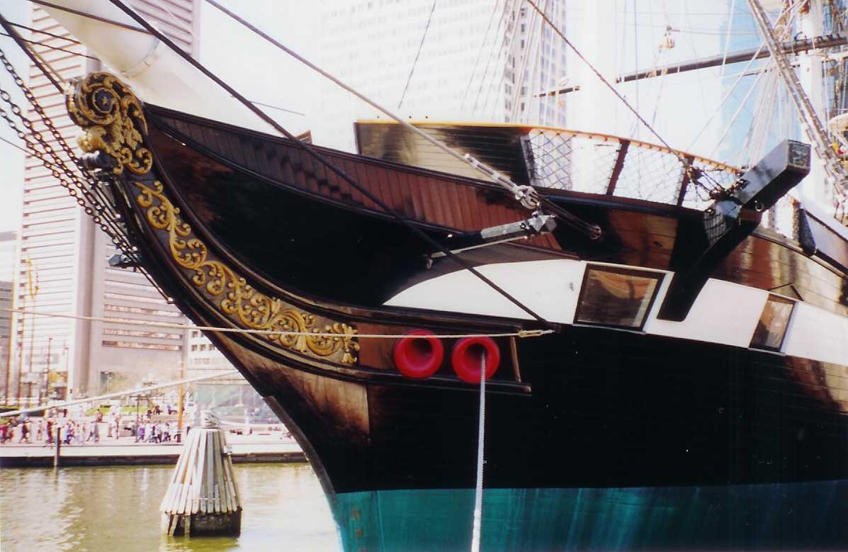 USS Constellation
                      Prow