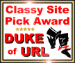 Classy Site Pick Award