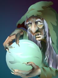 Fortune Teller's Crystal Ball