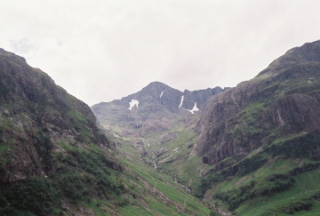 Mountain pass in Glen Coe