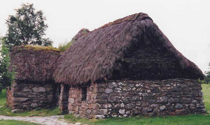 Old Leanach
                                        Cottage, Culloden